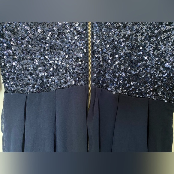 ⚜️3 for $30⚜️ Navy Blue Sequin Dress Bridesmaid / Prom / Bachelorette Hen Party - Picture 10 of 16